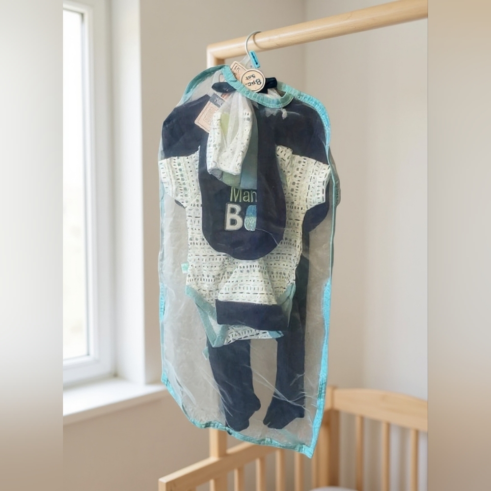 Millie & Myles Baby Boys 0-3 mos 8pc Gift Set NEW